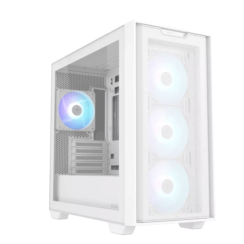 Корпус ASUS A21 PLUS TG ARGB WHITE mATX/mITX 90DC00H3-B19010