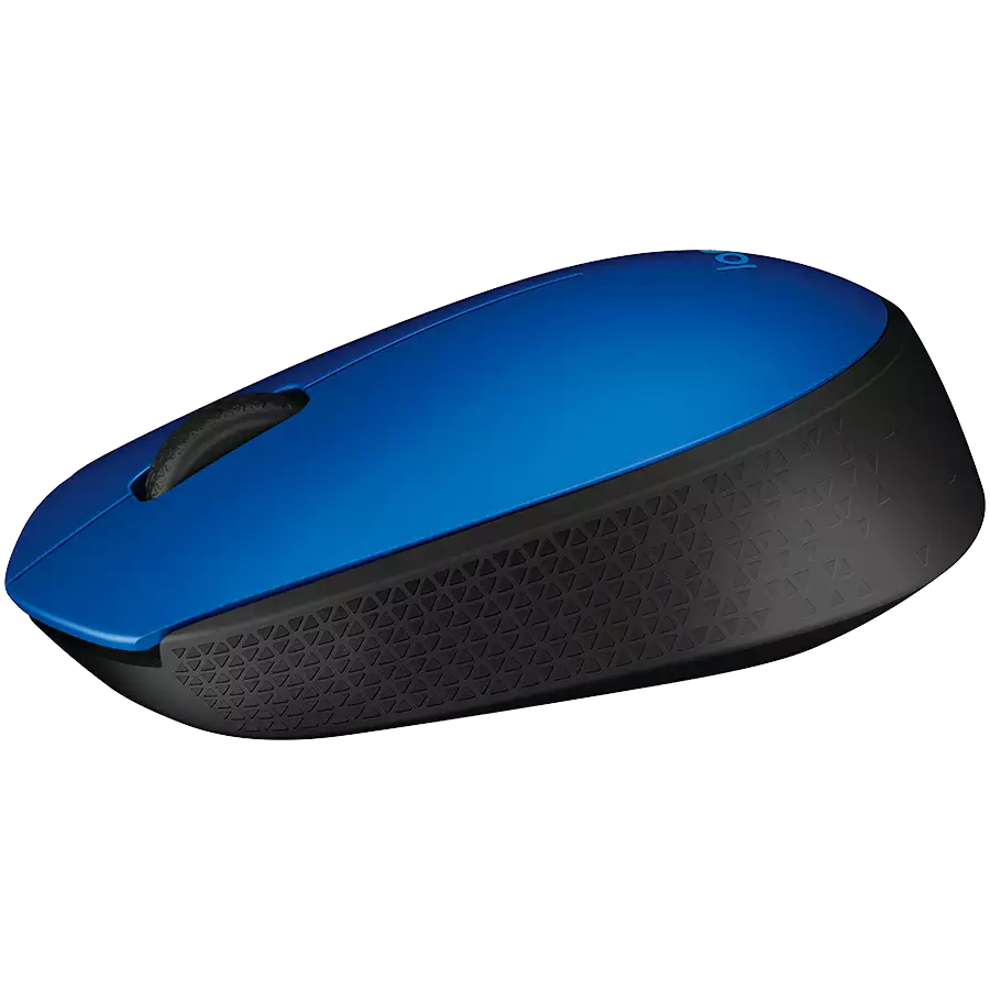 Мышь беспроводная Logitech M171 Blue (синяя, оптическая, 1000dpi, 2.4 GHz/USB-ресивер) (M/N: M-R0060 / C-U0010)