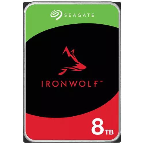 SEAGATE HDD IronWolf NAS (3.5''/8TB/SATA 6Gb/s/rpm 5400)
