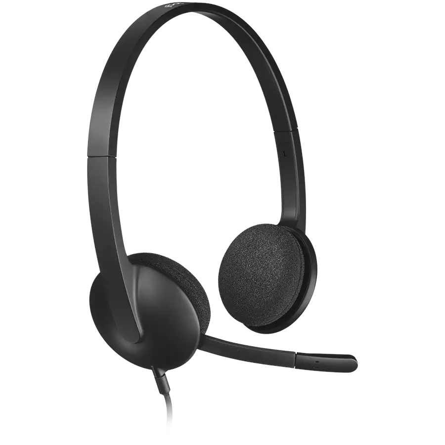 Гарнитура Logitech H340 (USB, кабель 1.8м) (M/N: A-00044)