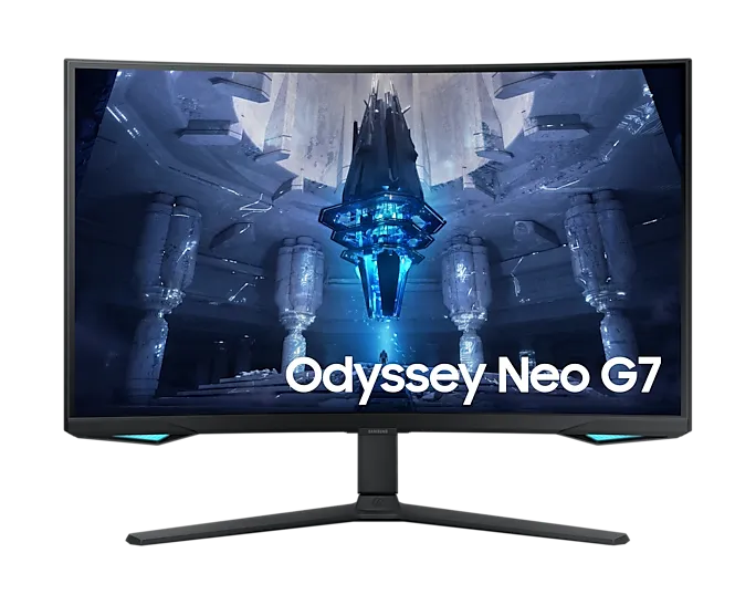 Монитор жидкокристаллический Samsung МониторжидкокристаллическийSamsungLS32BG 32'' 16:9 2560х1440(WQHD) VA, Curved, nonGLARE, nonTOUCH, 165 Hz, 350 cd/m2, 1ms, 2xHDMI, DP, Black