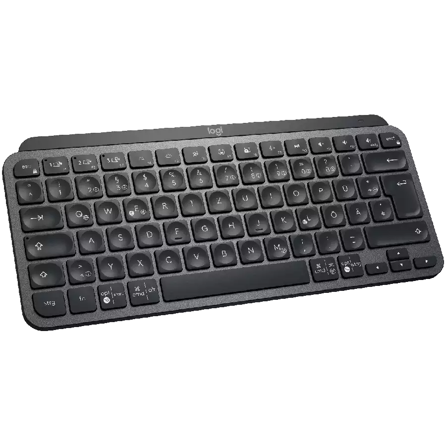 Клавиатура Logitech MX Keys Mini, Graphite, Wireless, Multimedia, BT, Backlight