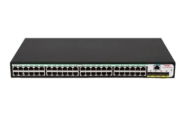 Коммутатор H3C S1850V2-52X L2 Ethernet Switch with 48*10/100/1000BASE-T Ports and 4*1G/10G BASE-X SFP Plus Ports,(AC)