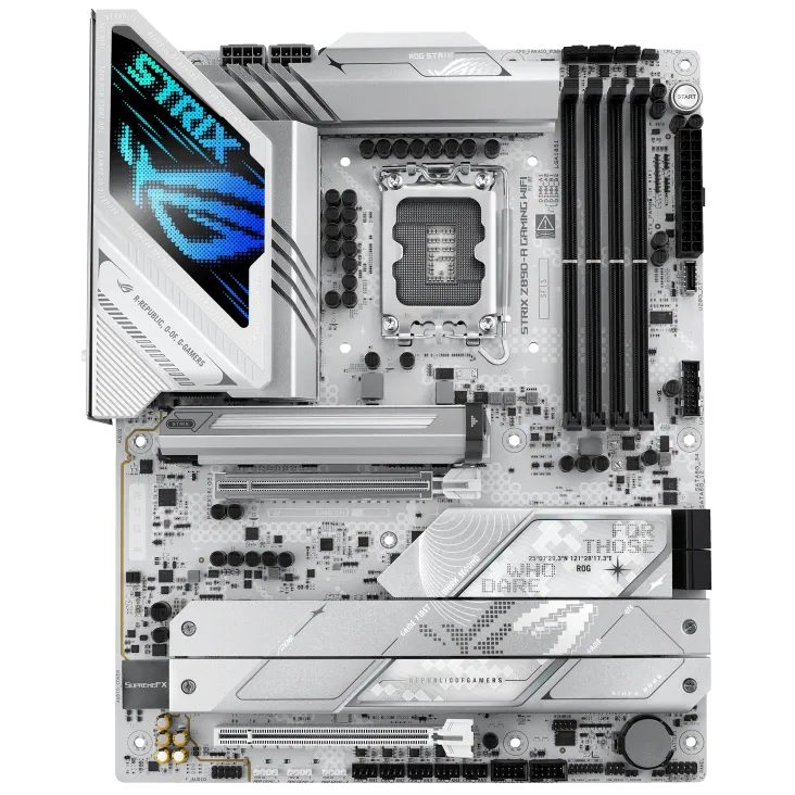Матплата Asus ROG S Z890-A Gaming WiFi,iZ890,S1851,ATX,4xDDR-5,2xPCI-Ex16,4SATA,5xM.2,HDMI,17USB