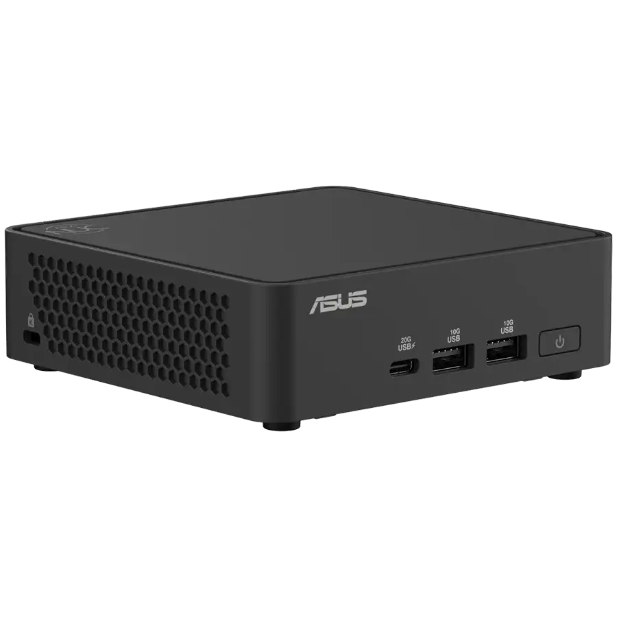 ASUS NUC 15 PRO/RNUC15CRKC500002/Core 5 210H 45W/Intel UHD graphics/no RAM/no Storage/Intel Wi-Fi 7 BE202/USB Total - 7/4 USB Type-A/3 USB Type-C (1x USB3.2 + 2x TB4)/2x HDMI 2.1/Support Displays - 4x 4K/no OS/EU Cord/Kit (L6)/Slim/EAN:4711387949832