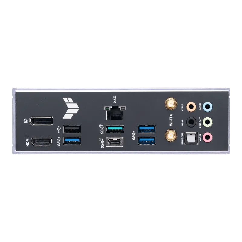 Матплата Asus TUF G B760-Plus WiFi, iB760, S1700, ATX, 4DDR-5, 2xPCI-Ex16, 4SATA,3xM.2,HDMI,DP,13USB