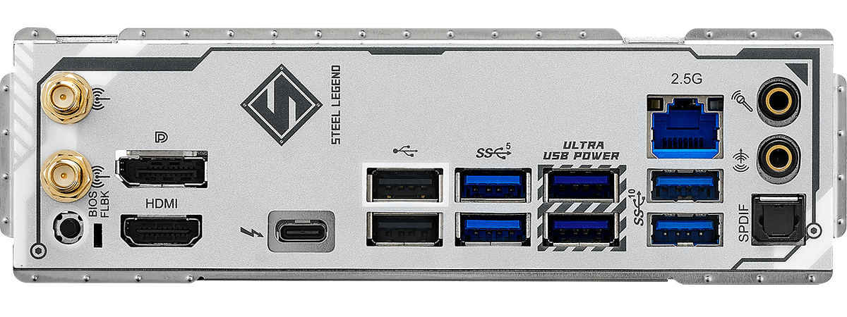 Материнская плата ASRock B860M STEEL LEGEND WIFI LGA1851 4xDDR5 4xSATA 4xM.2 1xHDMI 1xDP WiFi mATX