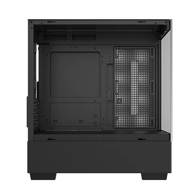 Корпус HuntKey G35, Midi Tower, m-ATX, m-ITX, Black, 1x3.5"/1x2.5", 2xUSB2.0, USB3.0