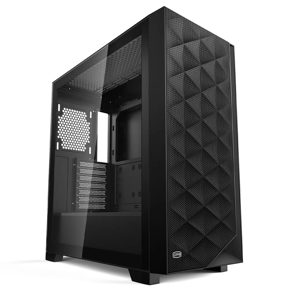 Корпус PCCooler C3D510 BK ARGB EATX/ATX/mATX/ITX 2x3.5", 2x2.5", USB3.0, 2xUSB2.0, 3xFAN ARGB included, Black