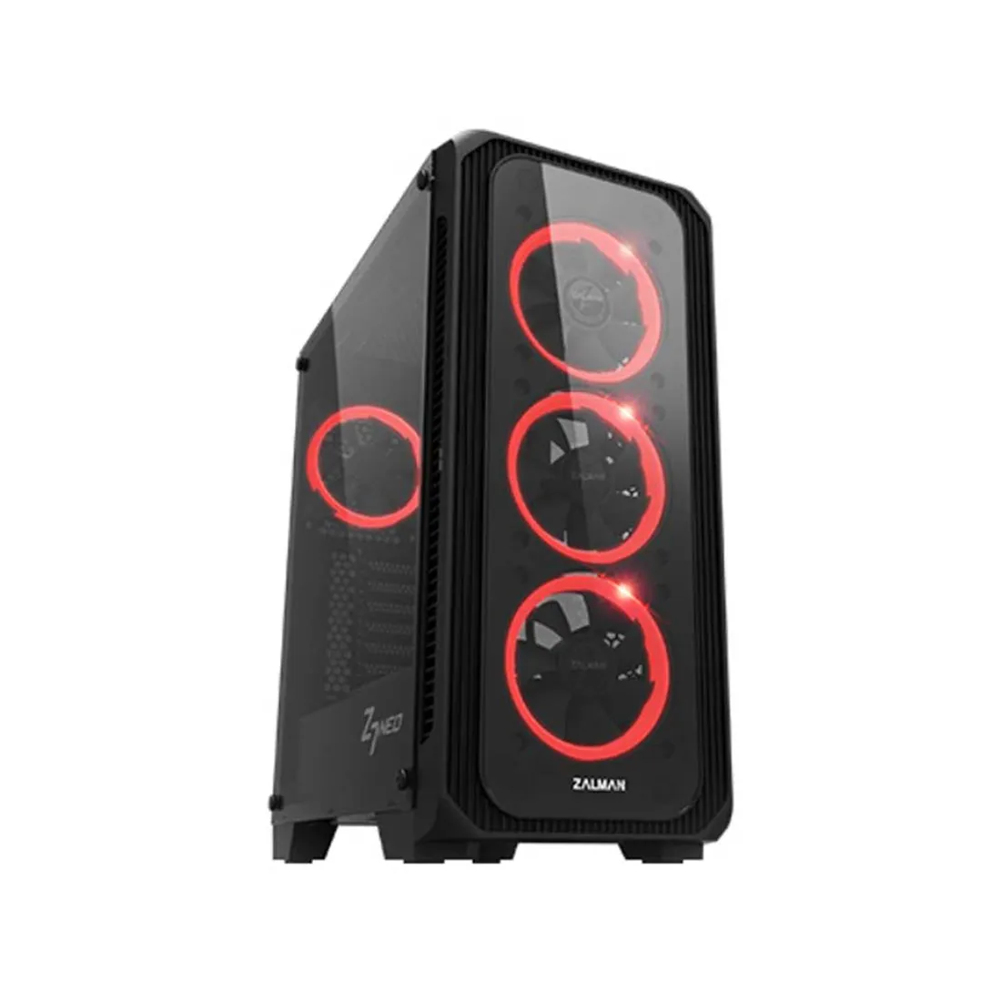 Корпус Zalman Z7 Neo, Midi Tower, ATX, Black, 2x3.5"/2x2.5", 2xUSB2.0, USB3.0, RGB