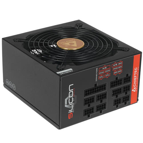 БП ATX 1000W Chieftec Silicon SLC-1000C, Bronze,20+4/24+4/24+8/20+4+8/24+8+8,14cm,6x6+2p PCI-E