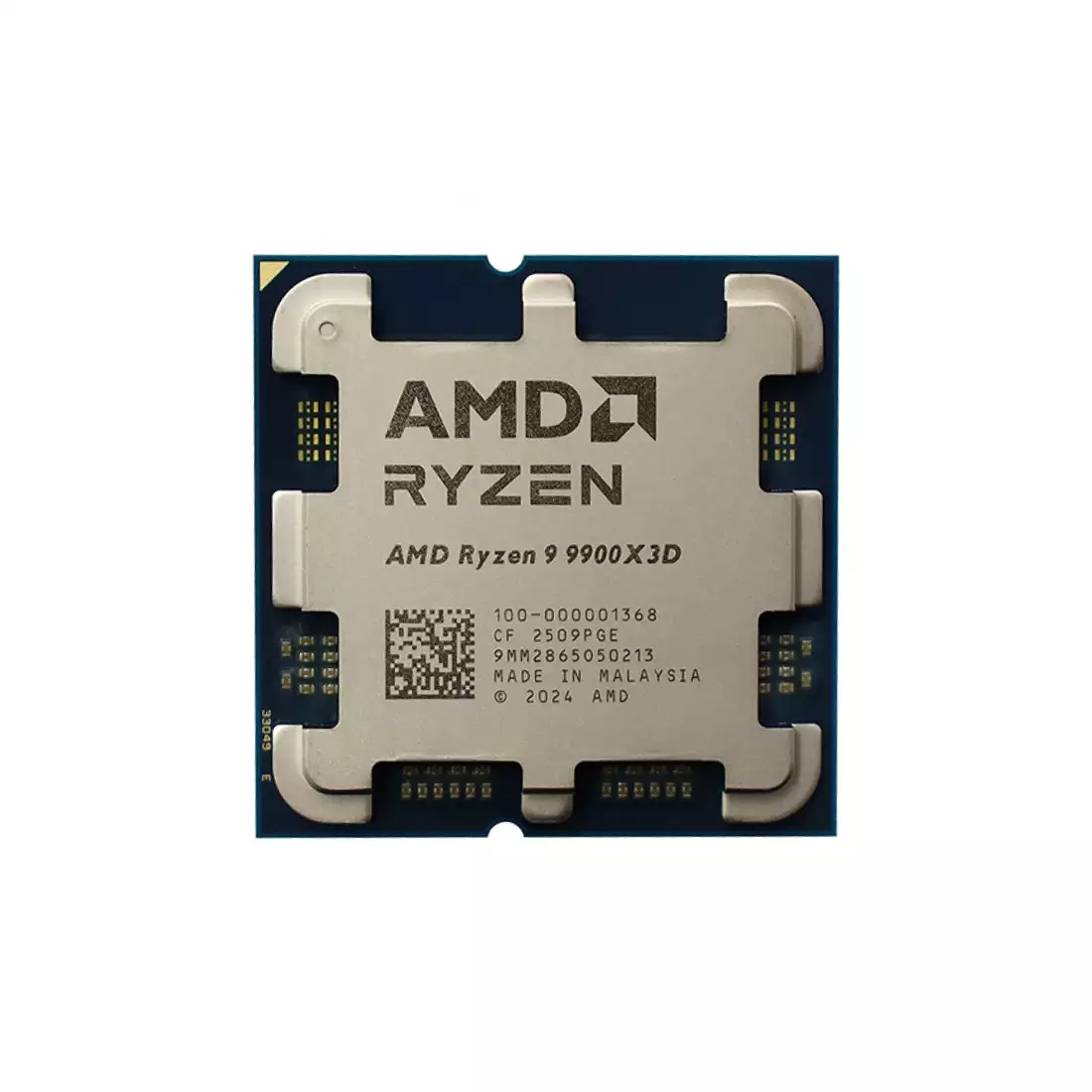 Процессор AMD Ryzen 9 9900X3D 4,4Гц (5,5ГГц Turbo) 12C/24T 128MB L3 120W AM5 OEM 100-000001368