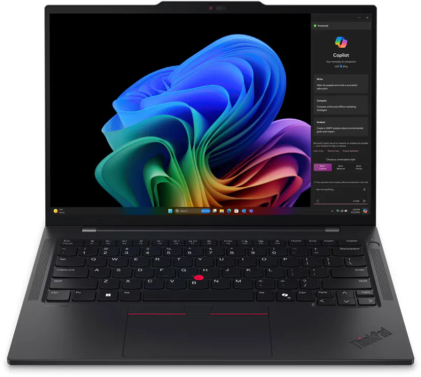 ThinkPad T14s Gen 6 (Snapdragon)/Snapdragon X Elite X1E-78-100/32gb/512 ssd/win 11 pro