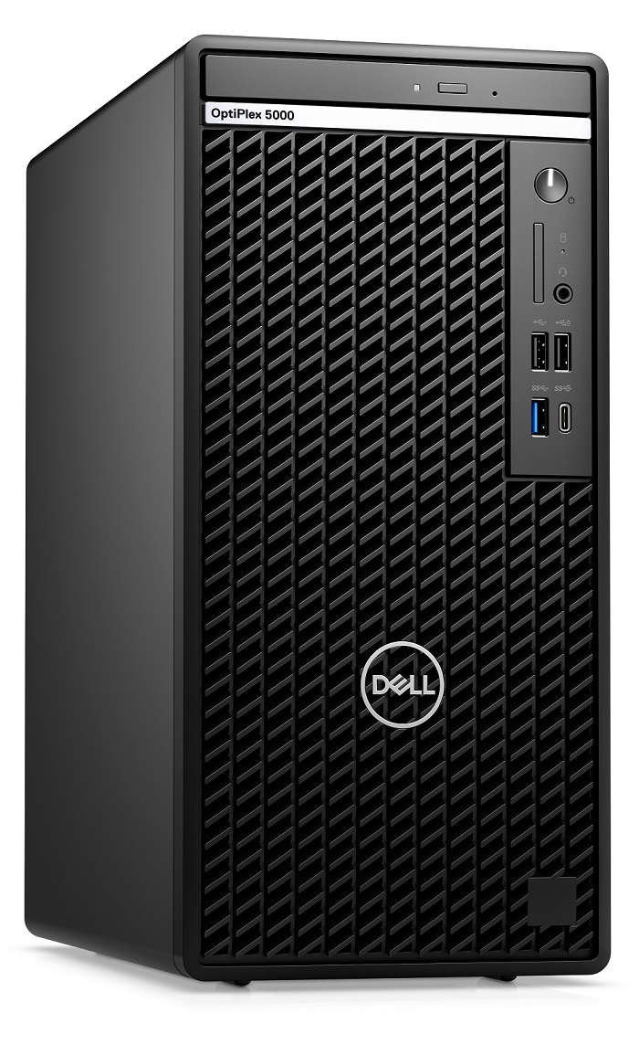 Компьютер Dell/OptiPlex 5000/Tower/Core i3/12100/3,3 GHz/8 Gb/SATA 3.5&amp;quot;/1000 Gb/DVD+/-RW/Graphics/UHD 730/256 Mb/Windows 10/Pro/64/kbd/no mouse