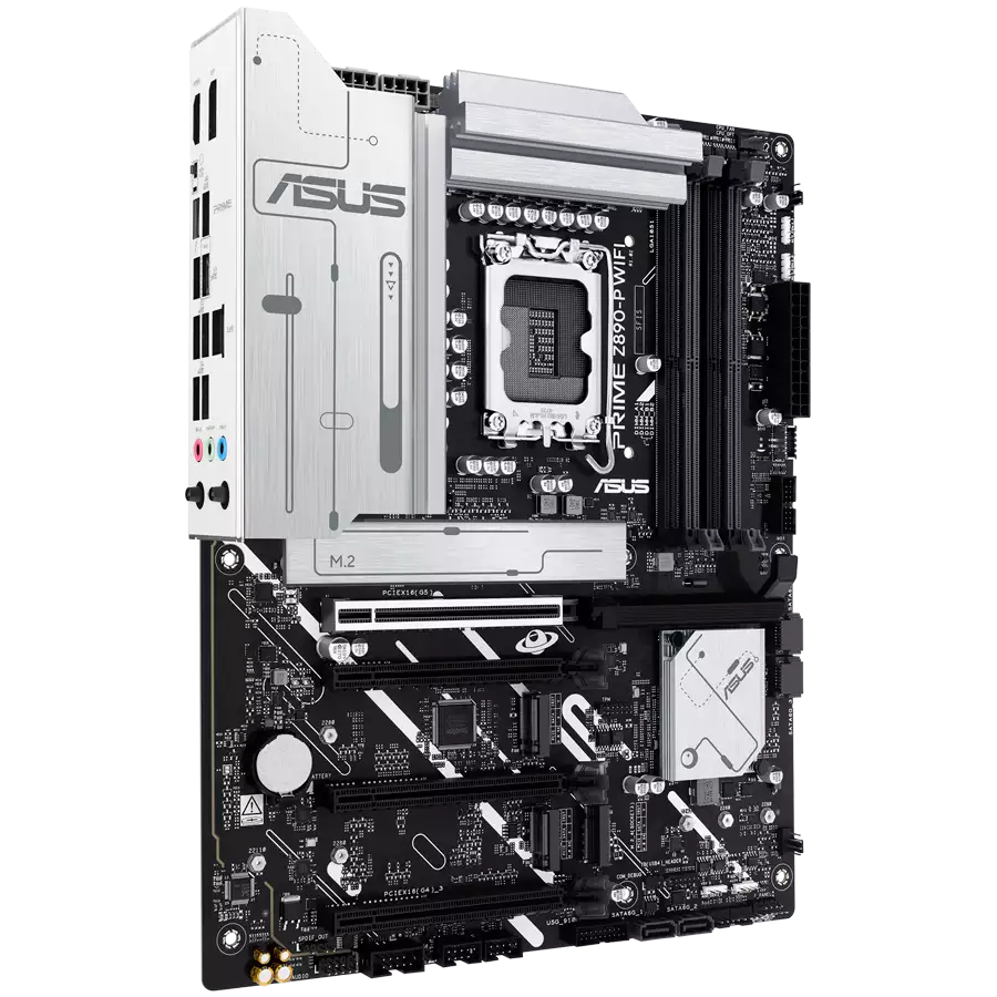 ASUS Main Board Desktop Intel Z890 Chipset 4 x DIMM slots, max. 256GB, DDR5 1 x DisplayPort1 x HDMITM port 1 x Wi-Fi module 4 x M.2 slots 4 x SATA ATX Form Factor