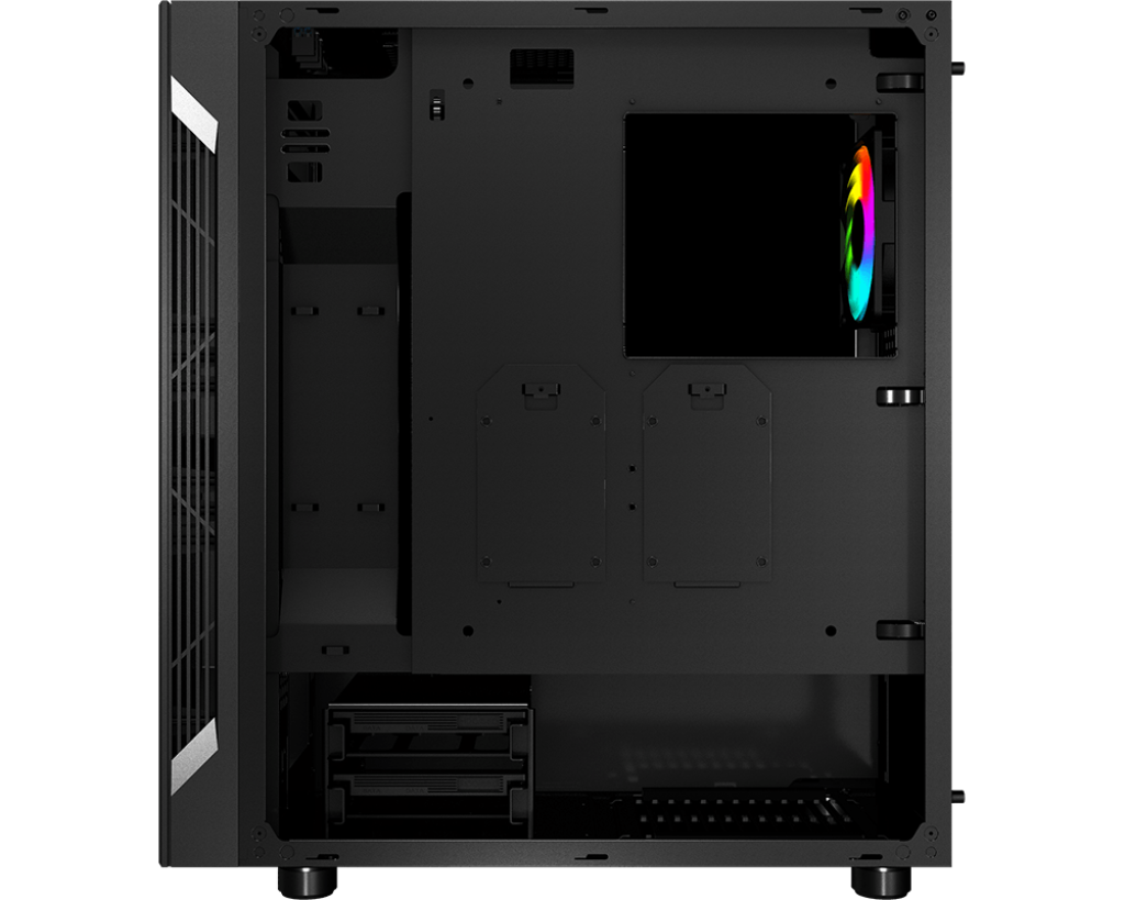 Корпус MSI MAG Vampiric 010, Midi Tower, ATX, Black, 2x3.5"/2x2.5", 2xUSB, USB3.0