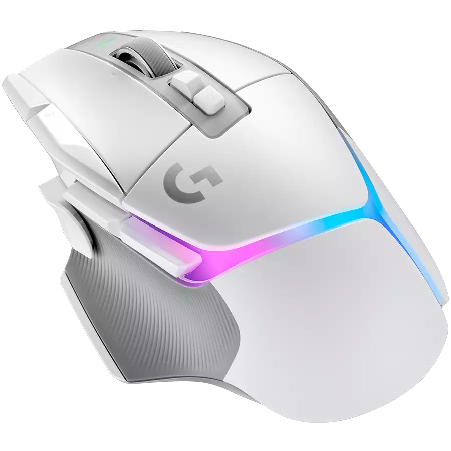 Мышь Logitech G502 X PLUS, White, Wireless, Gaming, Optical, 25600dpi, RGB, USB