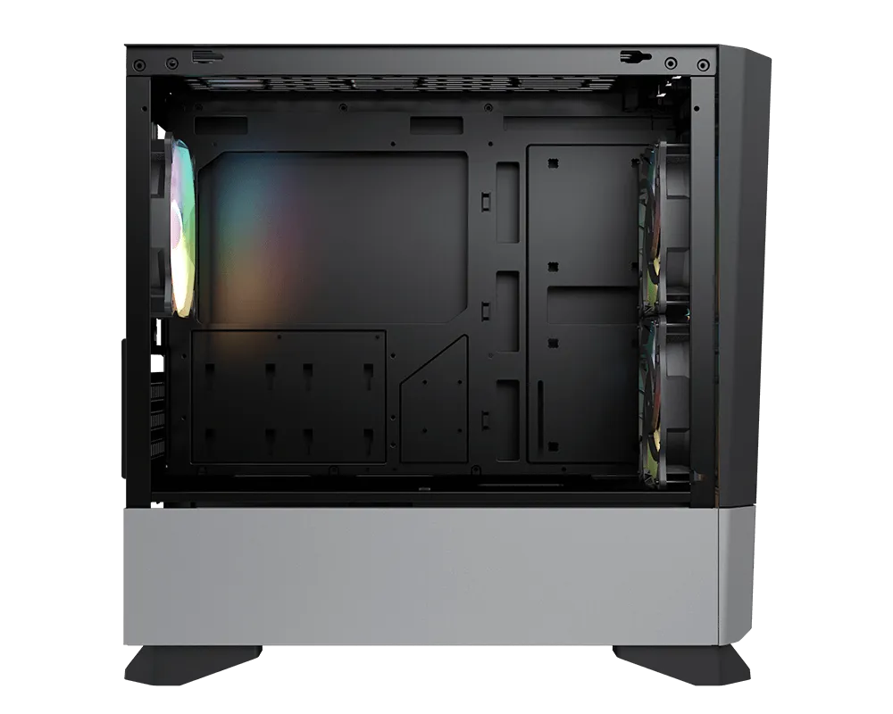 Корпус Cougar MG140 AIR RGB, Mini Tower, m-ATX, Black, 2x3.5"/4x2.5", USB2.0, 2xUSB3.0