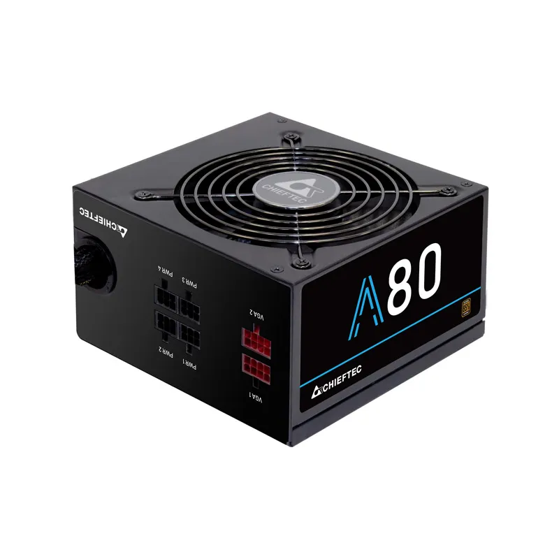 БП ATX 550W Chieftec A-80 CTG-550C, 12sm fan, 24+4/24+8, 6SATA, 4 mol, 1flop, 2x6+2p PCI-E