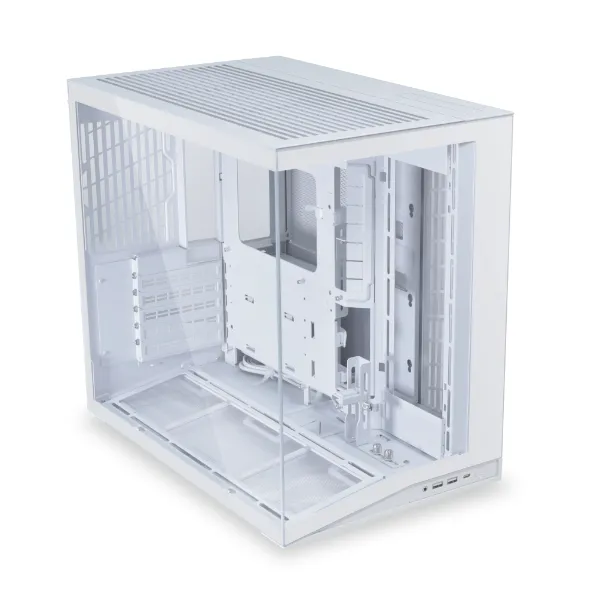 Корпус Lian Li O11 Dynamic Mini V2, Mini Tower, ATX, White, 2x2.5"/2x3.5", 2xUSB3.0, USB-C