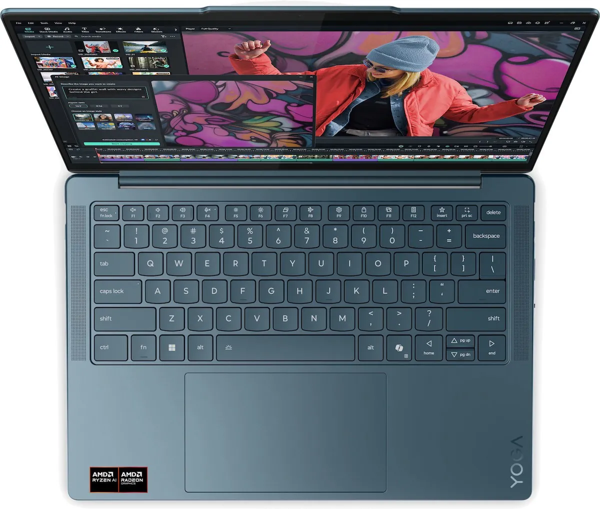 Ноутбук Lenovo Yoga Slim 7 14AKP10, Ryzen AI 7 350/14"WQ+/32GB/1TB/Radeon 860M Graphics/W11H
