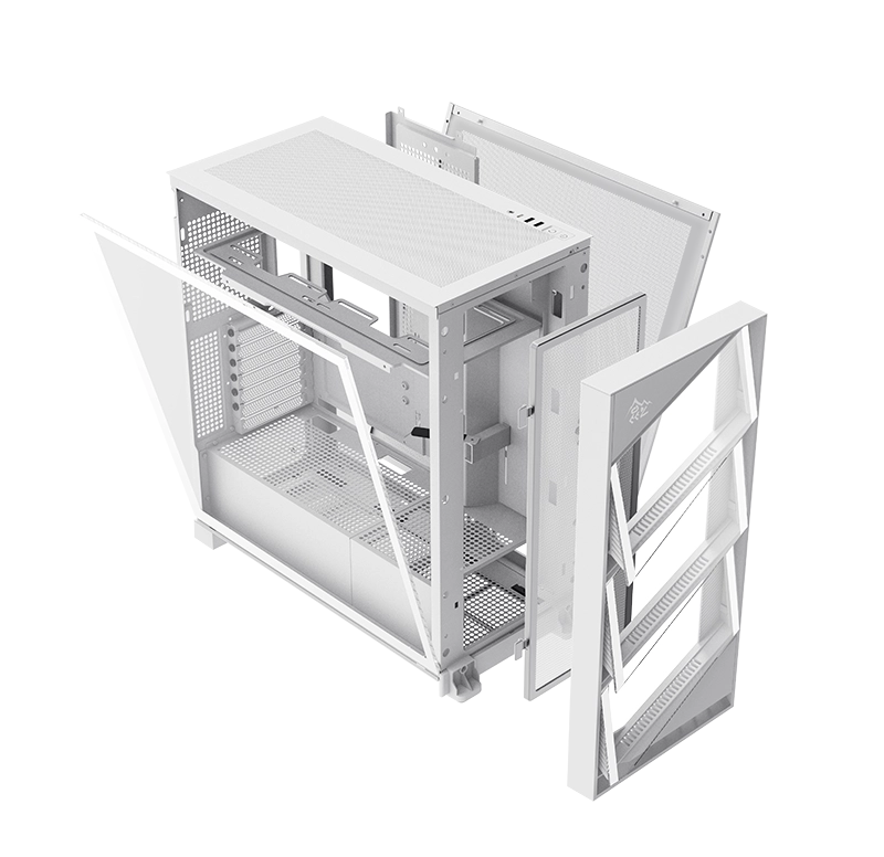 Корпус ПК без БП SEGOTEP KL-Aeolus white