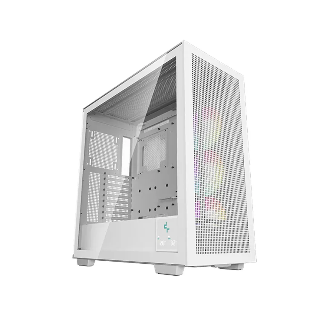 Корпус DeepCool MORPHEUS WH, Midi Tower, E-ATX, White, 2x3.5"/2x2.5", 4xUSB3.0, USB-C