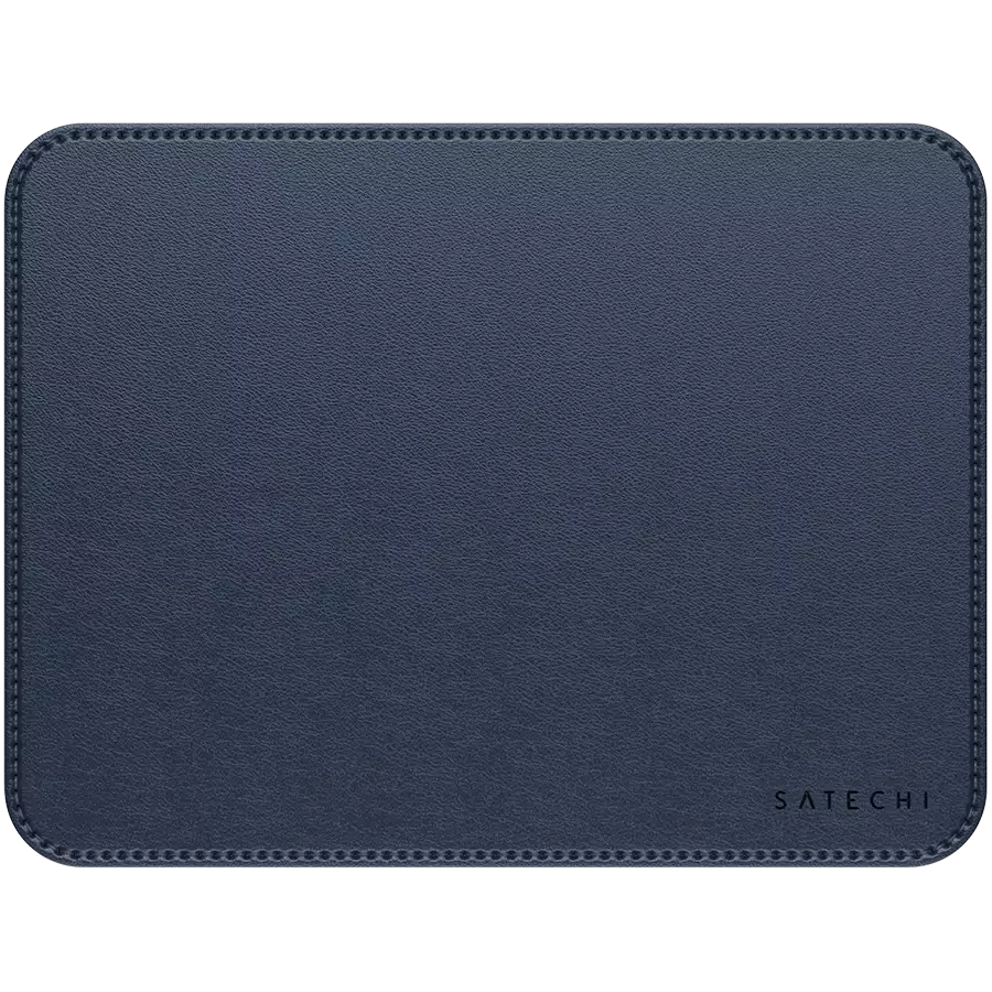 SATECHI Vegan-Leather Premium Mouse Pad (Blue)