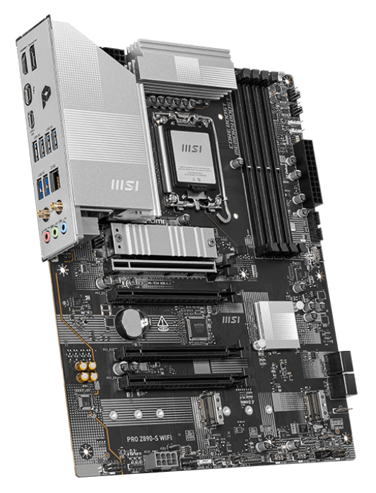 Материнская плата MSI PRO Z890-S WIFI LGA1851 4xDDR5 4xSATA3 RAID 3M.2 HDMI DP ATX
