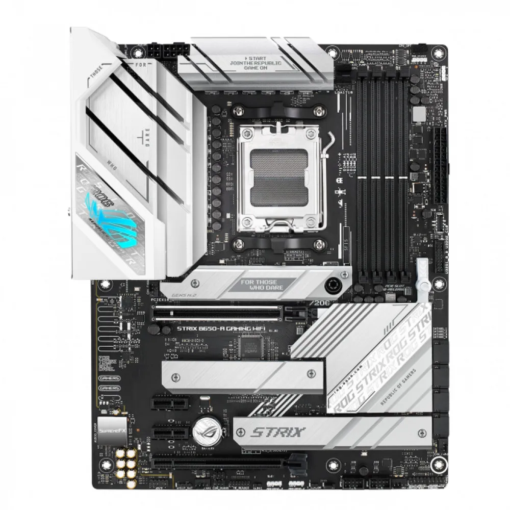 Материнская плата ASUS ROG STRIX B650-A GAMING WIFI AM5 4xDDR5 4xSATA3 Raid 3xM.2 HDMI DP ATX