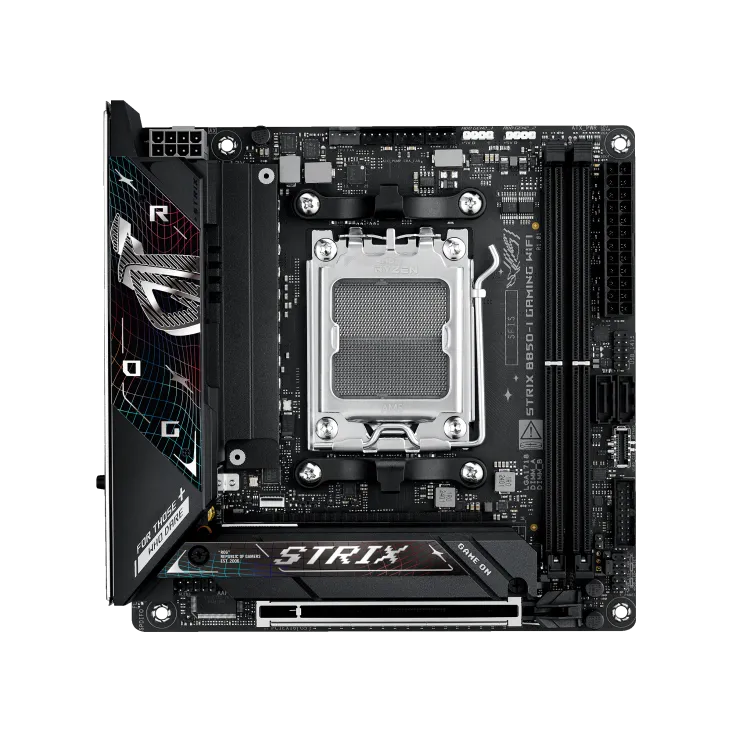 Материнская плата ASUS ROG STRIX B850-I GAMING WIFI AM5 2xDDR5 2xSATA 2xM.2 HDMI USB-C Mini-ITX