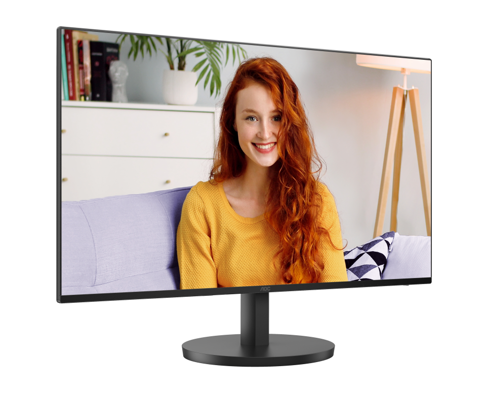 Монитор 23.8" AOC 24B3CA2/01, Black, IPS, 1920x1080@100Hz, 250кд/м2, 1300:1, 1ms, USB-C, HDMI