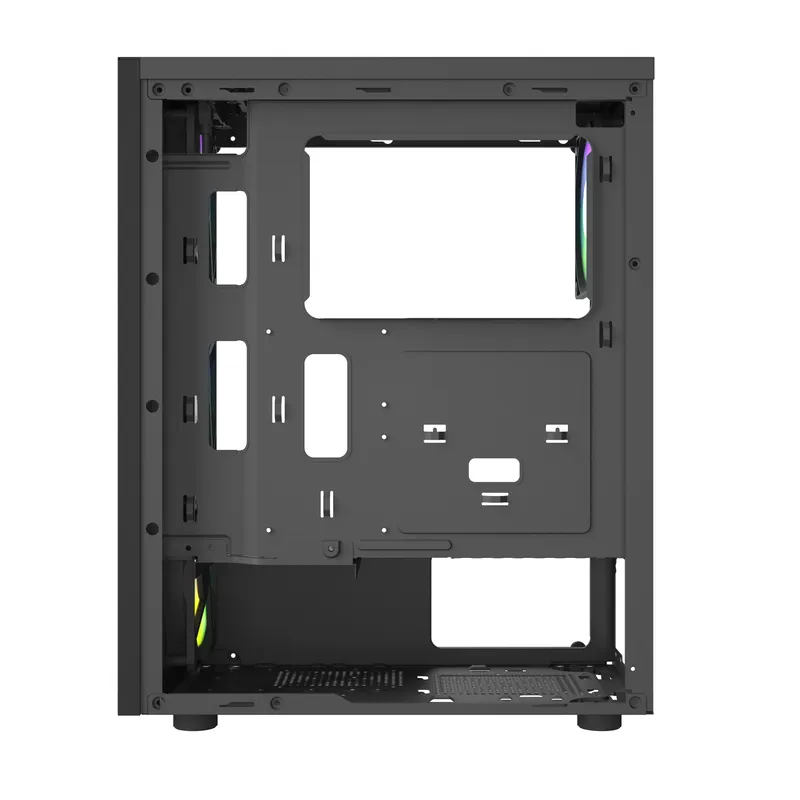 Корпус Wintek Magic L204-B-M TG, Midi Tower, ATX, Black,  2x3.5"/1x2.5", USB, USB3.0