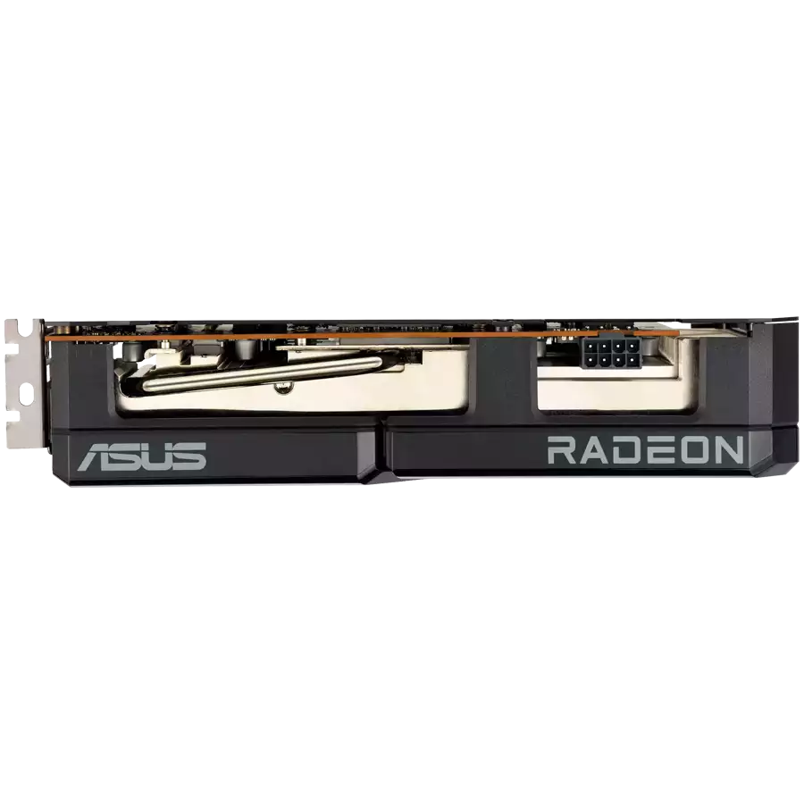 ASUS Video Card AMD Radeon RX 7600 8GB GDDR6 OC mode: up to 2715 MHz Default mode: up to 2695 MHz 128-bit Digital Max Resolution 7680 x 4320 Yes x 1 (Native HDMI 2.1)Yes x 3 (Native DisplayPort 1.4a)HDCP Support Yes (2.3)