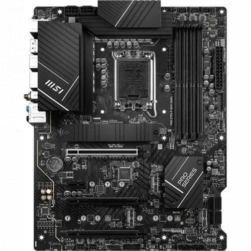 Матплата MSI PRO Z790-P WiFi, iZ790, S1700, ATX, 4DDR-5, 3xPCI-Ex16, 6SATA, 4xM.2, HDMI, DP, 17USB