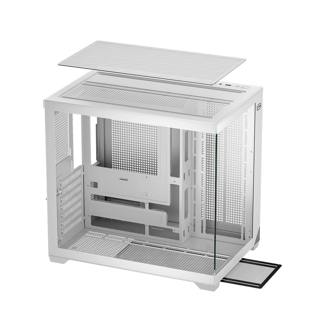 Корпус PCCooler C3T700 WH ATX/mATX/ITX USB-C USB3.0 USB2.0 White