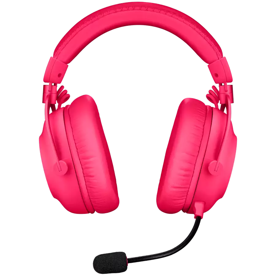 LOGITECH G PRO X2 LIGHTSPEED Wireless Gaming Headset - Blue Mic - MAGENTA