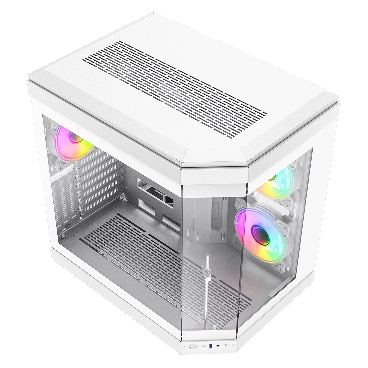 Корпус ПК без БП GameMax HYPE White