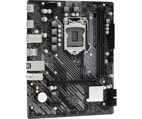 Матплата ASRock H510M-H2/M.2 SE, iH470, S1200, mATX, 2DDR-4, 1xPCI-Ex16, 4SATA, 1xM.2, 2хHDMI, 12USB