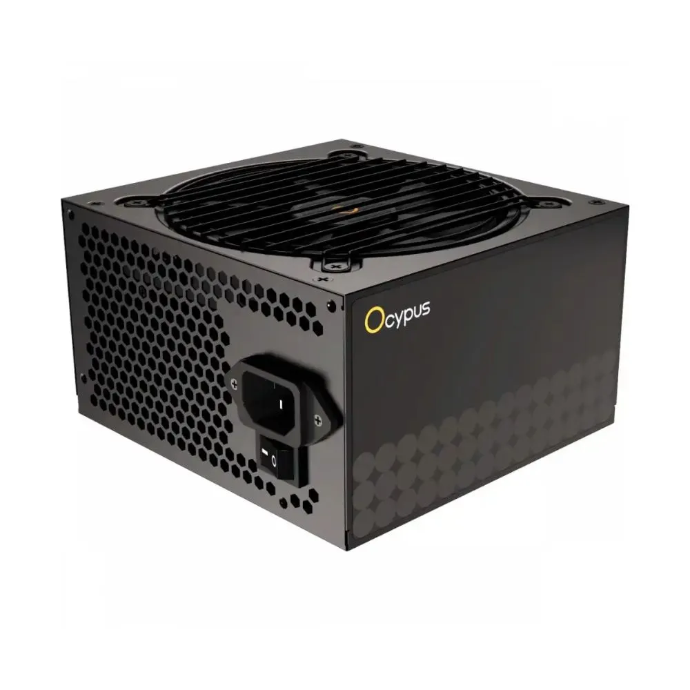 Блок питания Ocypus Gamma P850 Черный 850W Non modular, 80+ 230V EU WHITE, Active PFC+Double tube forward+DC to DC, Gamma-P850-W1HDBK024X-EU