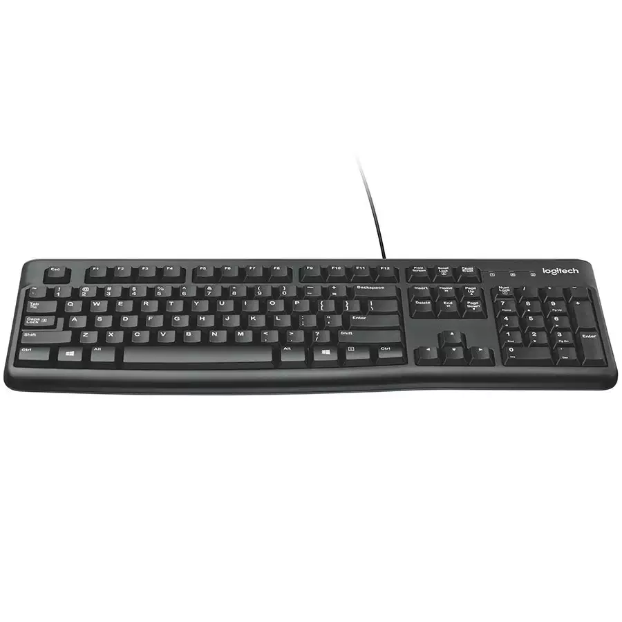 Клавиатура Logitech K120, Black, Wired, USB (for Business)