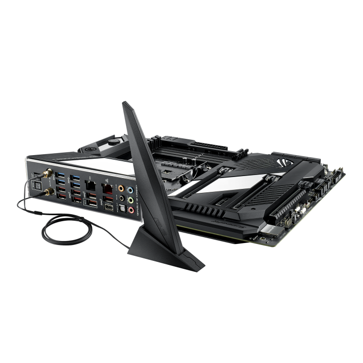 Матплата Asus ROG Crosshair VIII Formula, AM4, ATX, 4DDR-4, 3xPCI-Ex16, 8SATA, 2xM.2, 21USB