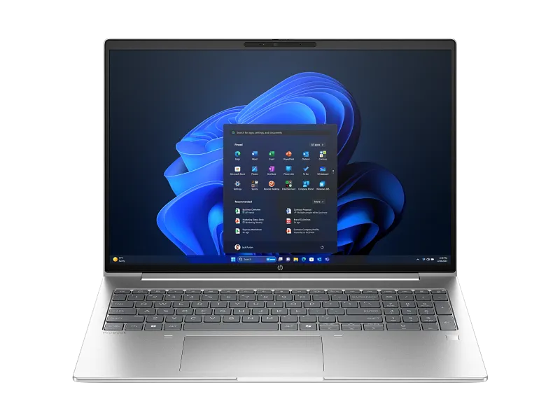 Ноутбук HP Europe/ProBook 4 G1i/1г/Core Ultra 5/225U/1,5 GHz/16 Gb/PCIe NVMe SSD/512 Gb/No ODD/Graphics/Intel Arc/256 Mb/16 ''/1920x1200/Windows 11/Pr