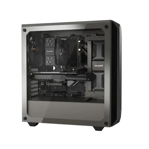 Компьютерный корпус Bequiet! Pure Base 500 Window Metallic Gray Без Б/П