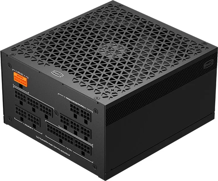 Блок питания PCCooler YS850, 850W, Full Modular, 80+ GOLD, КПД >90% Fan 135mm, Выходной провод: полностью модульный черный кабель с тиснением из ПВХ. Intel ATX Standard: ATX3.1. PCI-E 5.1 Output Wattage: 600W, Safety Certification: CB, CE, EAC, UKCA, CCC
