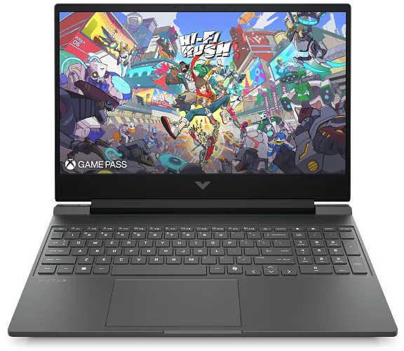 Ноутбук HP 15-fb3075ci, Ryzen 7 7445HS/15.6"FHD/16GB/512GB/GF RTX4050 6GB/LAN/DOS
