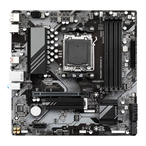 Матплата Gigabyte A620M Gaming X, AM5, mATX, 4DDR-5, 1xPCI-Ex16, 4SATA, 1xM.2, HDMI, DP, 11USB