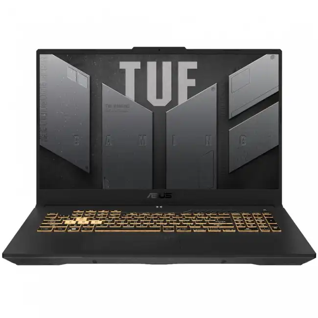 Ноутбук Asus/TUF Gaming F17/FX707VUR-HX210/Core i5/210H/2,2 GHz/16 Gb/PCIe NVMe SSD/512 Gb/No ODD/GeForce/RTX 4050/6 Gb/17,3 ''/1920x1080/Без операцио