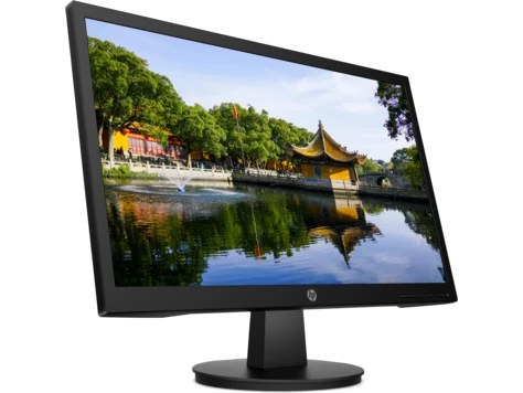 Монитор 21.5" HP V22v, Black, VA, 1920x1080@60Hz, 250кд/м2, 3000:1, 7ms, HDMI, VGA