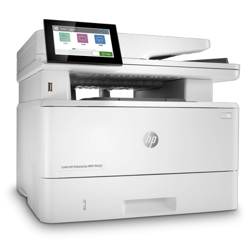 МФУ HP LaserJet M430f, A4, 38ppm, print 1200х1200dpi, scan 600x600dpi, LCD, LAN, USB, ADF